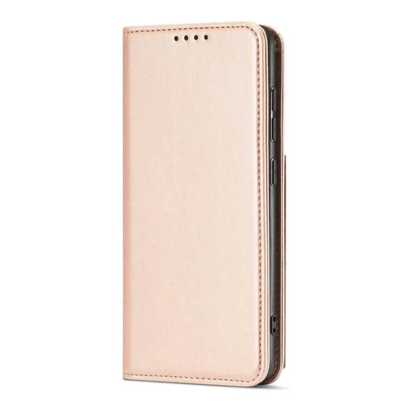 Magnet Card Case etui do Samsung Galaxy A13 5G pokrowiec portfel na karty kartę podstawka różowy - obrazek 5