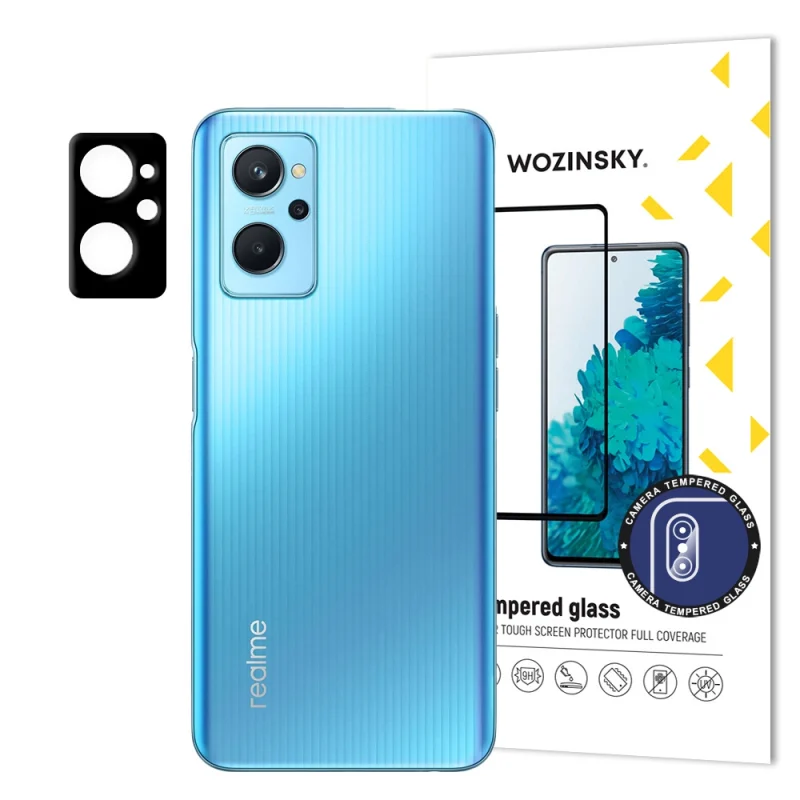 Wozinsky Full Camera Glass szkło hartowane 9H na cały aparat kamerę Realme 9i - obrazek 5