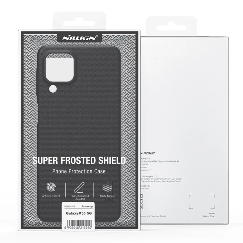 Nillkin Super Frosted Shield Pro wytrzymałe etui pokrowiec Samsung Galaxy M53 5G czarny - obrazek 5