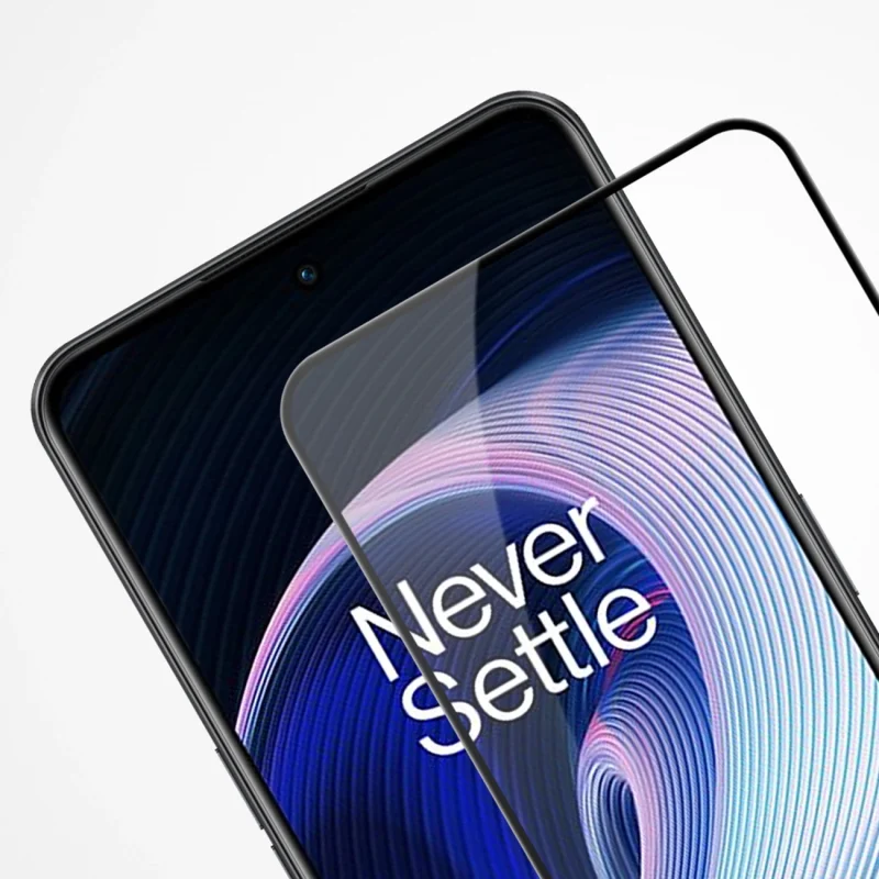 Nillkin CP+PRO ultracienkie szkło hartowane na cały ekran z ramką 0,2 mm 9H OnePlus Ace czarny - obrazek 9