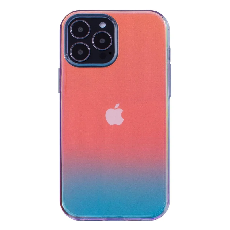 Aurora Case etui do iPhone 12 Pro Max żelowy neonowy pokrowiec złoty - obrazek 2