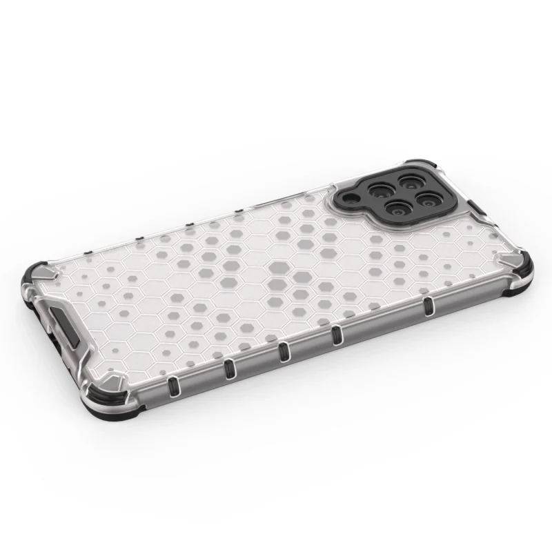 Honeycomb etui pancerny pokrowiec z żelową ramką Samsung Galaxy M53 5G czarny - obrazek 13