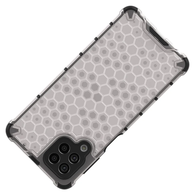 Honeycomb etui pancerny pokrowiec z żelową ramką Samsung Galaxy M53 5G czarny - obrazek 5