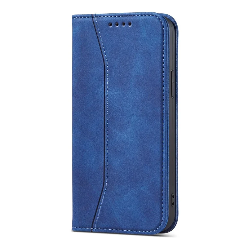 Magnet Fancy Case etui iPhone 14 Pro pokrowiec z klapką portfel podstawka niebieskie - obrazek 10