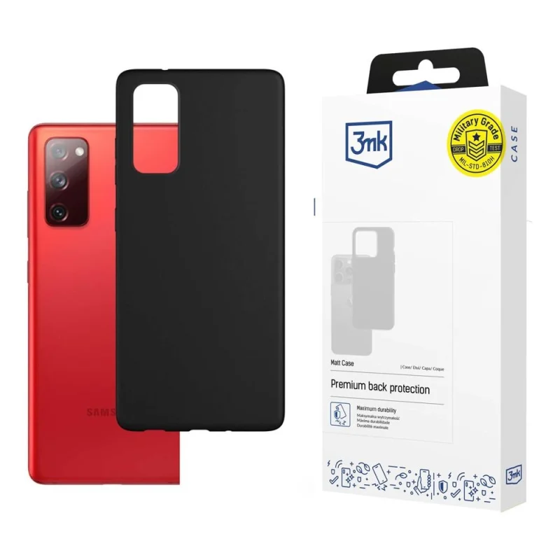 Etui 3mk Matt Case na Samsung Galaxy S21 FE 5G - czarne