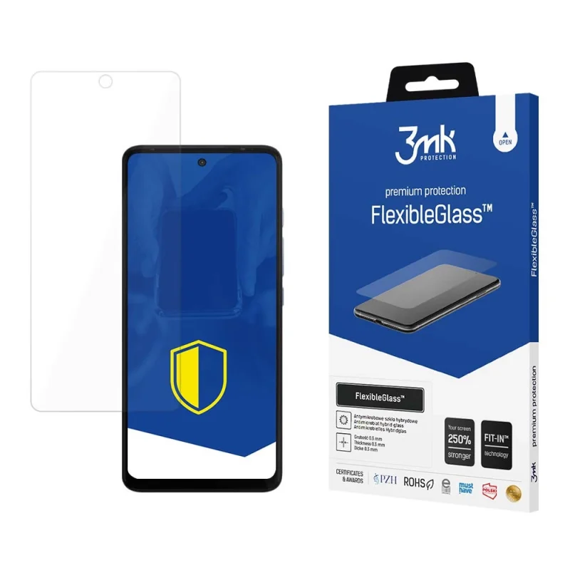 Szkło hybrydowe 3mk FlexibleGlass™ na Motorola Moto G60 / G60s