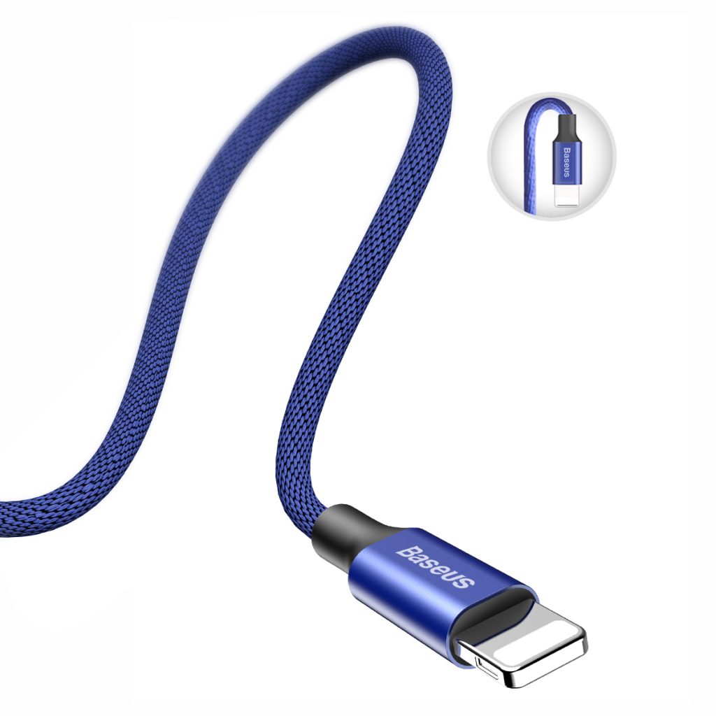 Baseus kabel Yiven USB - Lightning 1,2 m 2A niebieski - obrazek 5