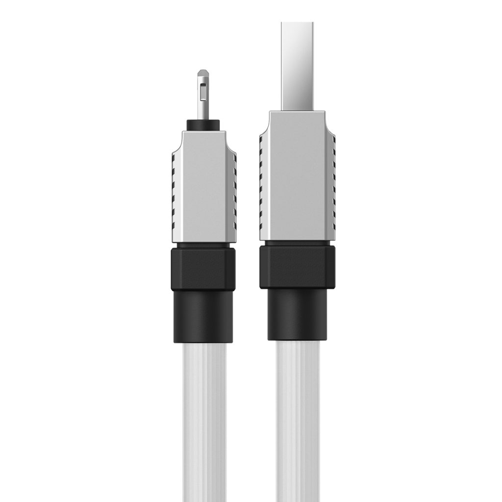 Baseus kabel CoolPlay USB - Lightning 1m 2,4A biały - obrazek 4