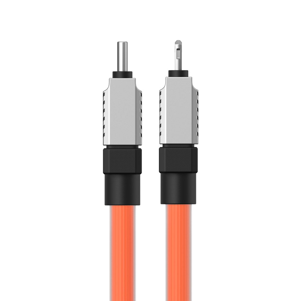 Baseus kabel CoolPlay USB-C - Lightning 1m 20W pomarańczowy - obrazek 4