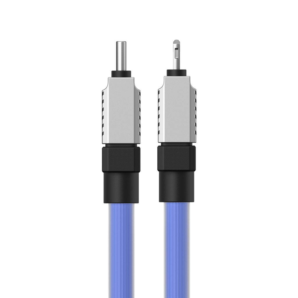 Baseus kabel CoolPlay USB-C - Lightning 2m 20W niebieski - obrazek 4