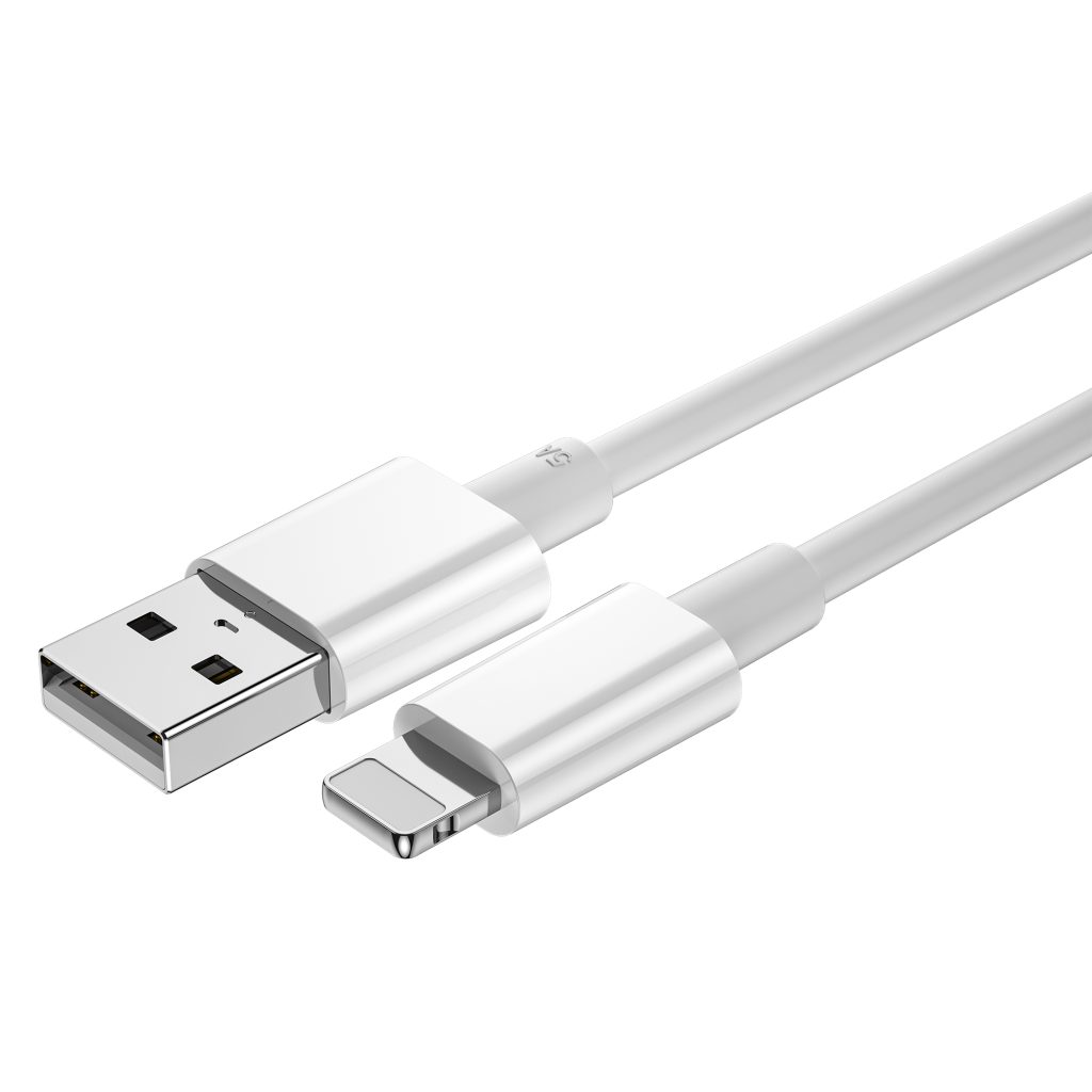 WIWU kabel C006 USB - Lightning 1,2 m 2,4A biały - obrazek 3