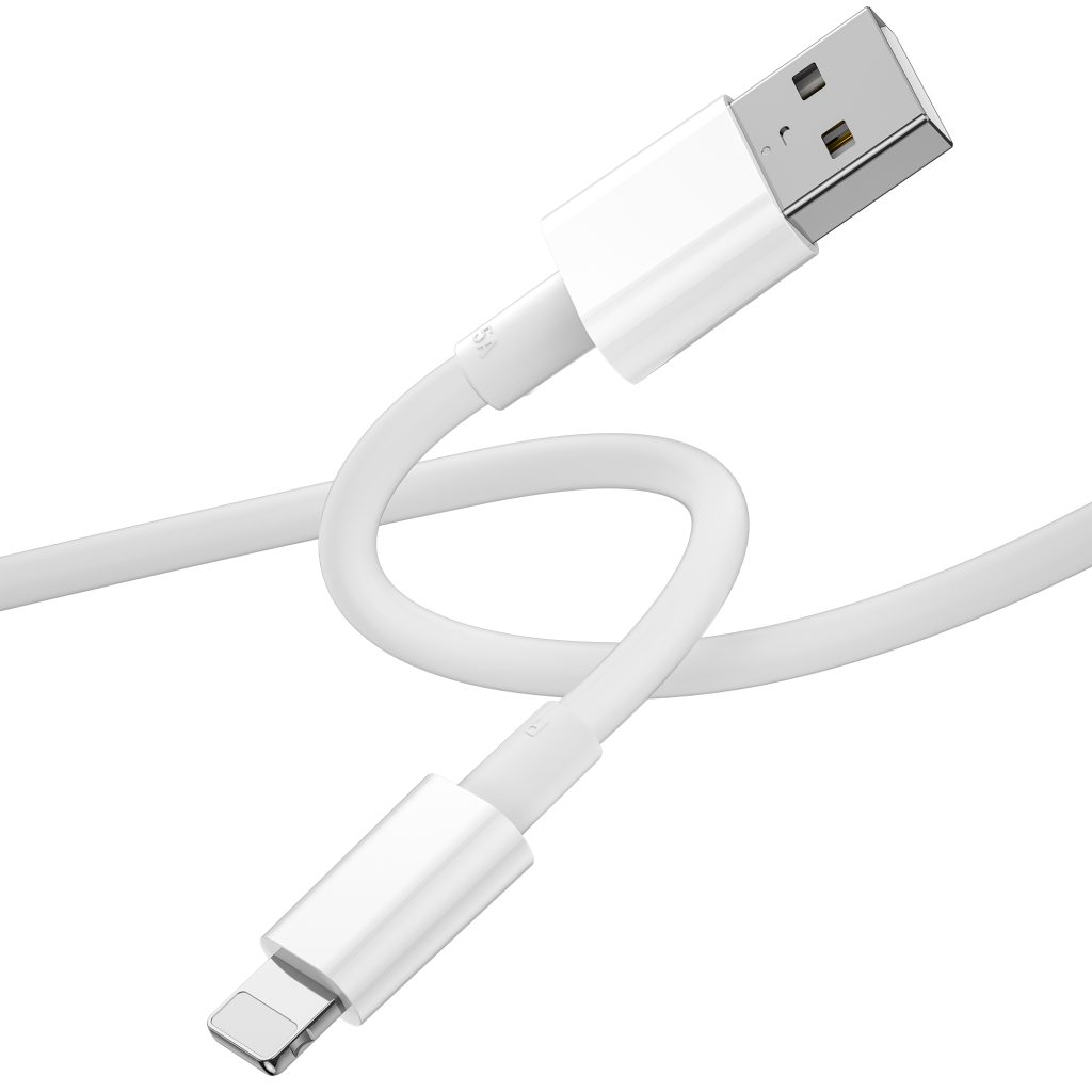 WIWU kabel C006 USB - Lightning 1,2 m 2,4A biały - obrazek 5