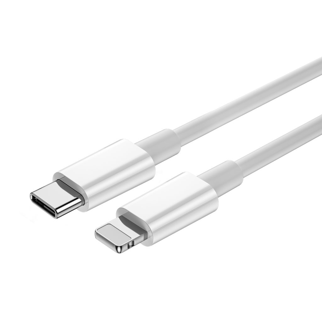 WIWU kabel C008 USB-C - Lightning 1,2 m 30W biały - obrazek 3