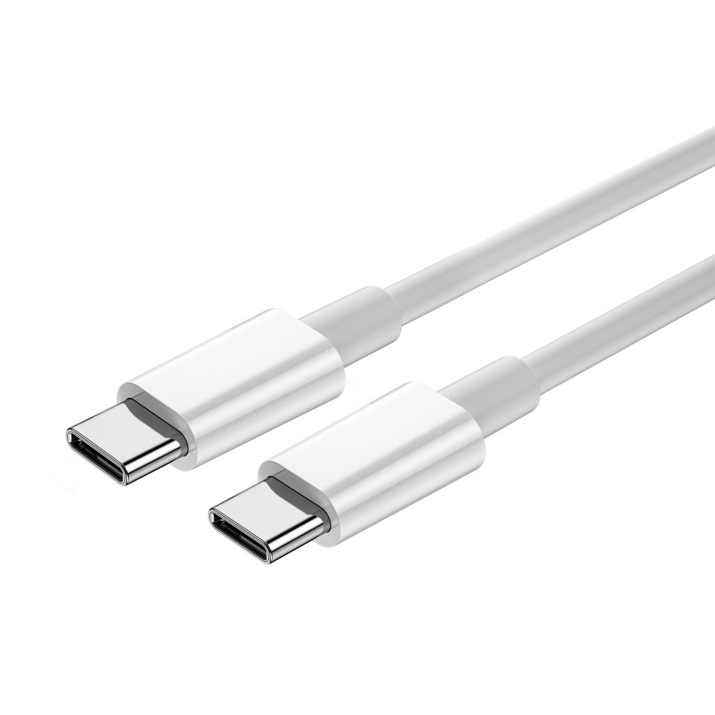 WIWU kabel C008 USB-C - USB-C 1,2 m 100W biały - obrazek 3