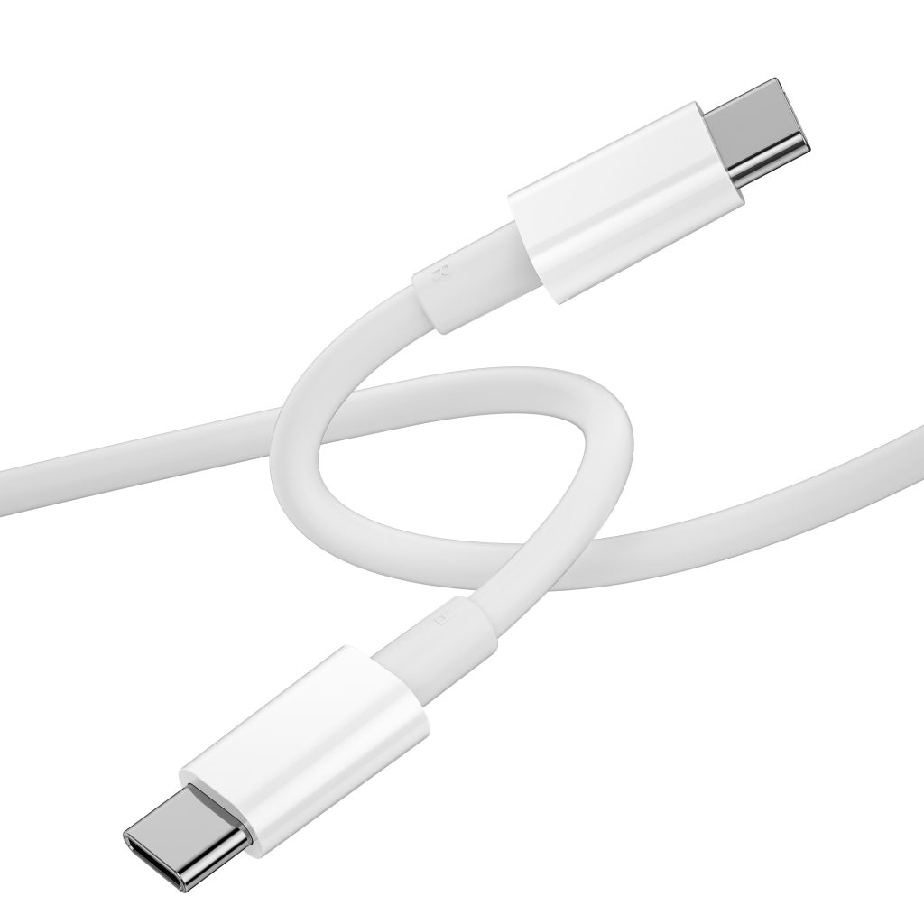 WIWU kabel C008 USB-C - USB-C 1,2 m 100W biały - obrazek 5