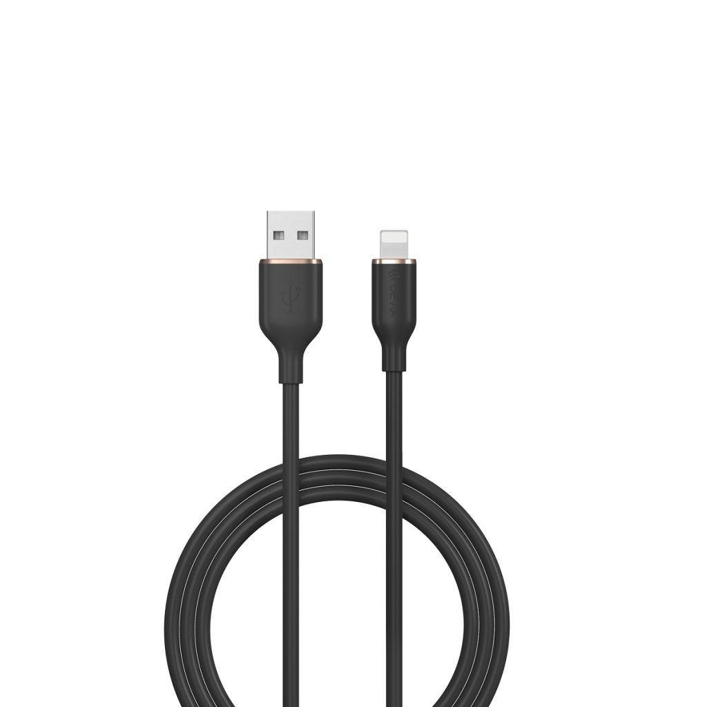 Devia kabel Jelly EC630 USB - Lightning 1,2 m 2,4A czarny