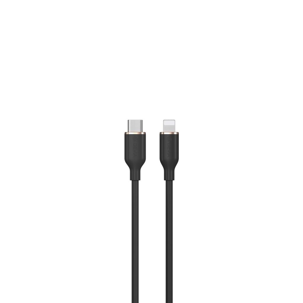 Devia kabel Jelly EC631 USB-C - Lightning 1,2 m 27W czarny - obrazek 2