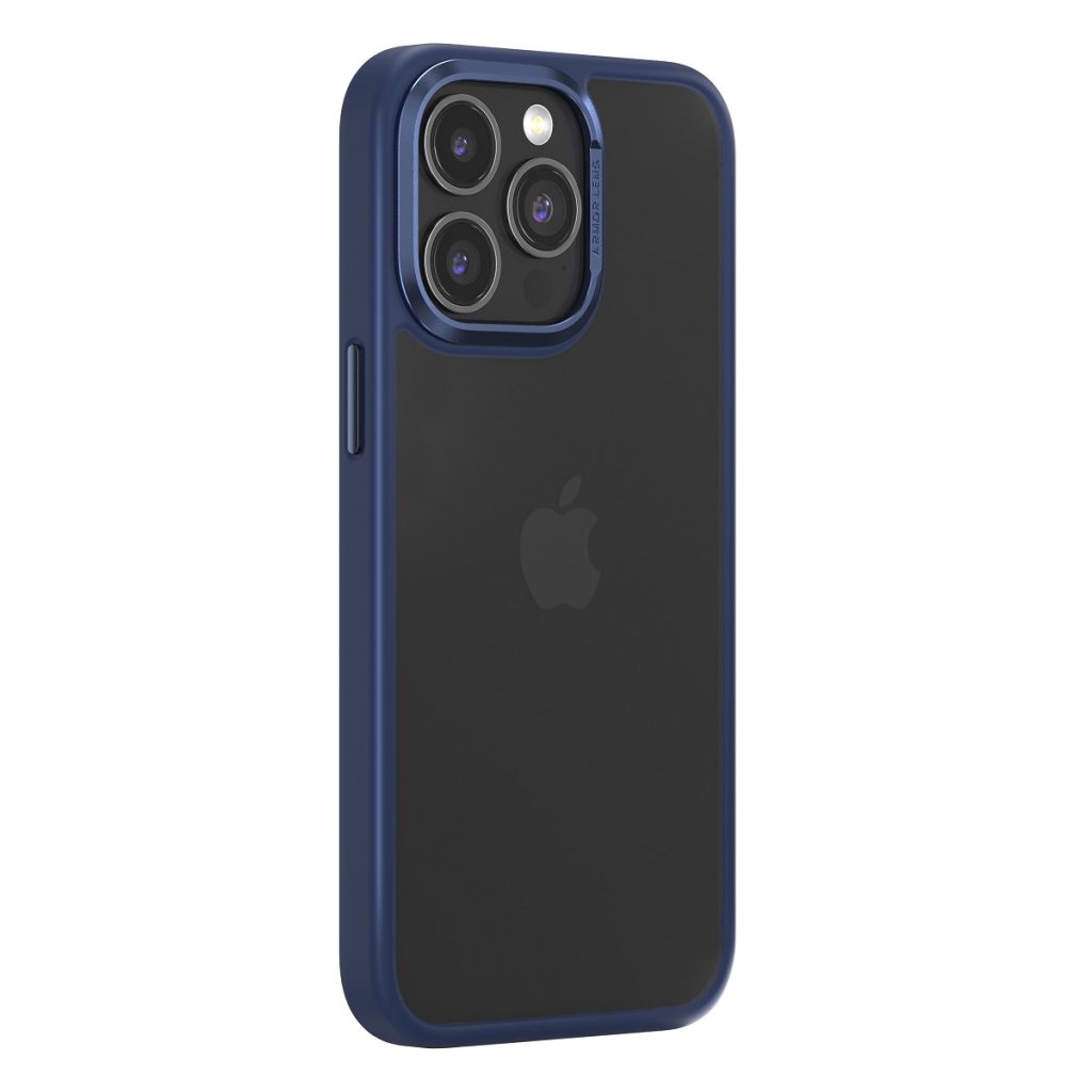 Comma nakładka Joy Elegant do iPhone 15 Pro niebieska