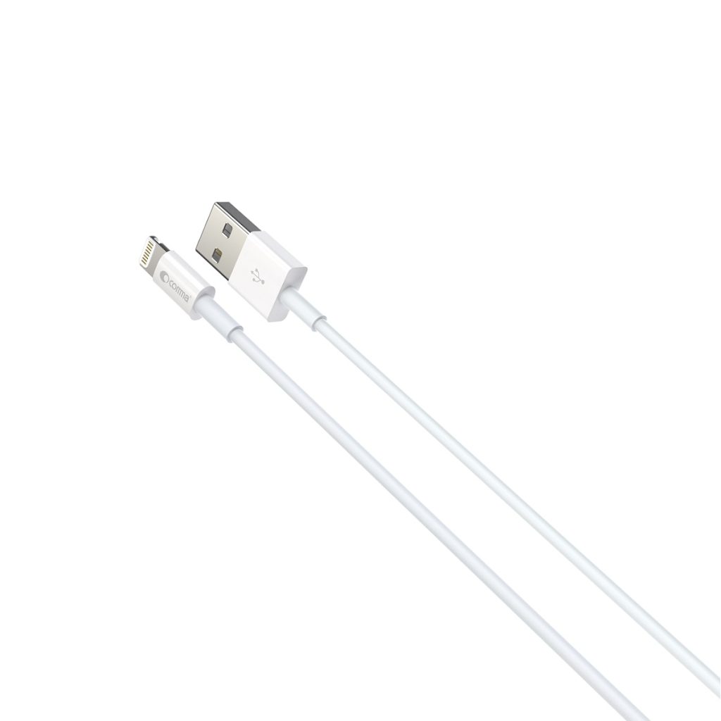 Comma kabel Jub MFi USB - Lightning 2,4A 1,0m biały - obrazek 3