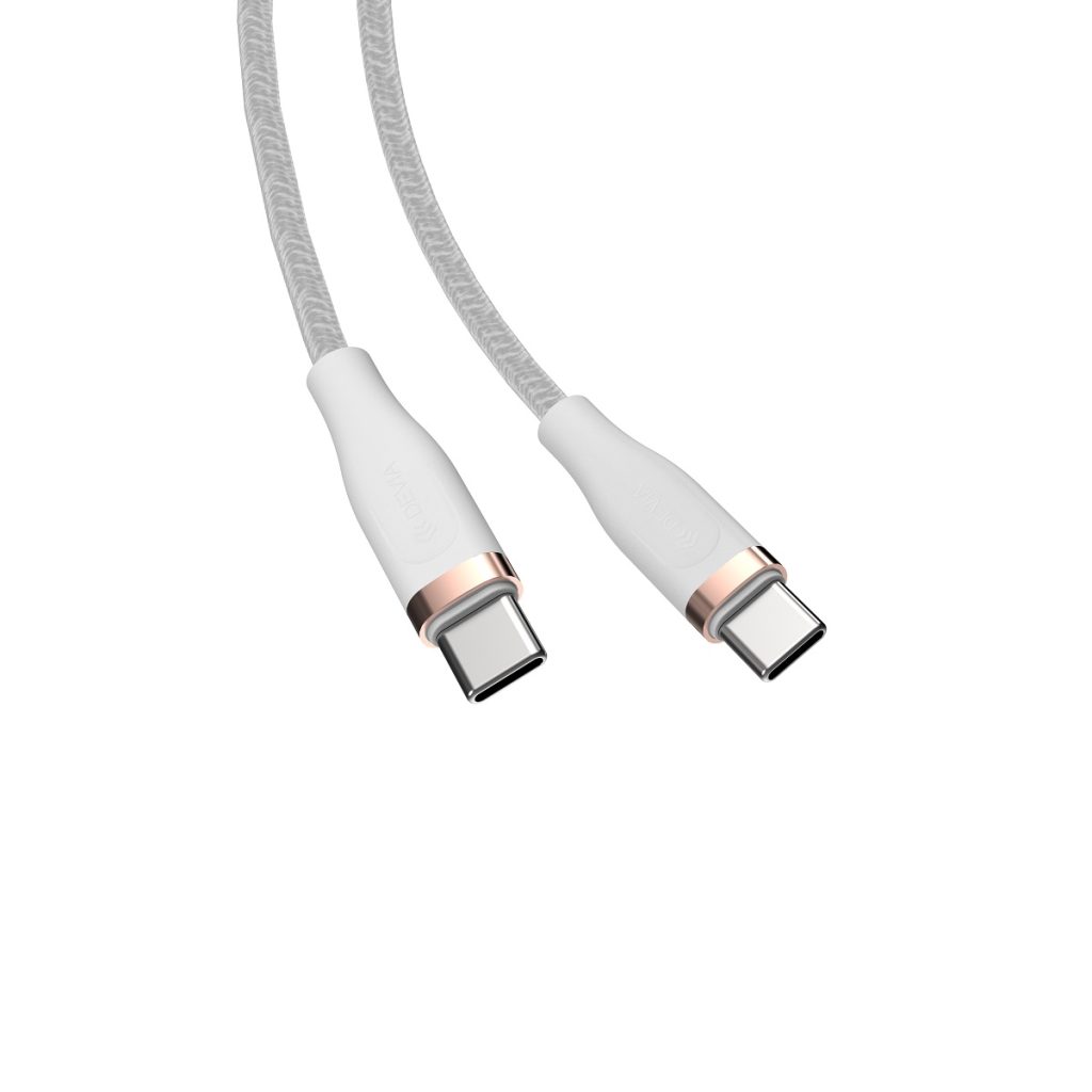 Devia kabel Star EC320 PD USB-C - USB-C 1,5 m 60W 3A biały - obrazek 2