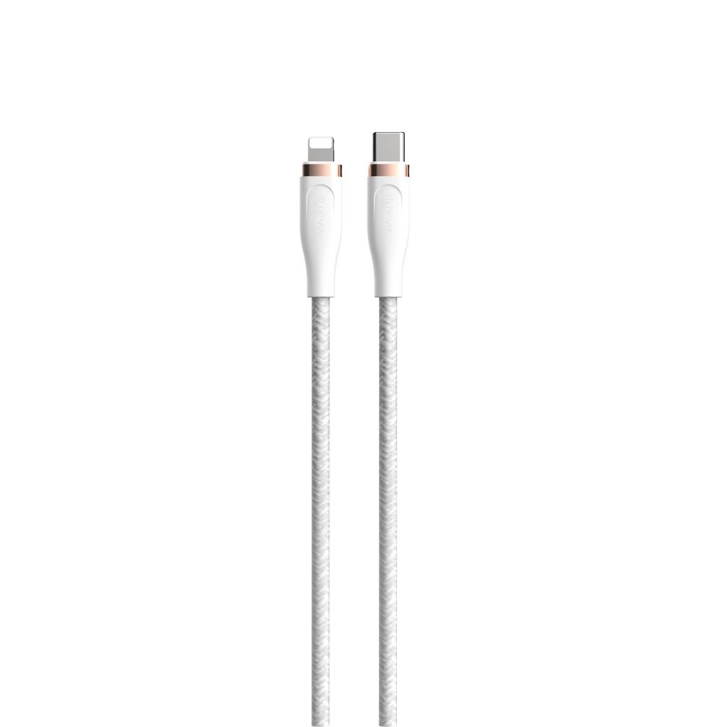 Devia kabel Star EC418 PD USB-C - Lightning 1,5 m 27W 3A biały