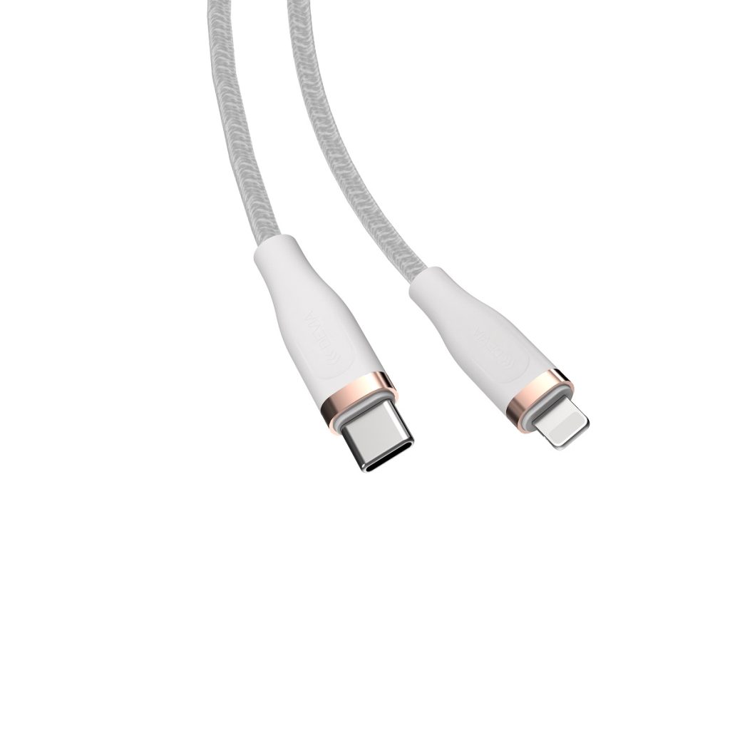 Devia kabel Star EC418 PD USB-C - Lightning 1,5 m 27W 3A biały - obrazek 2