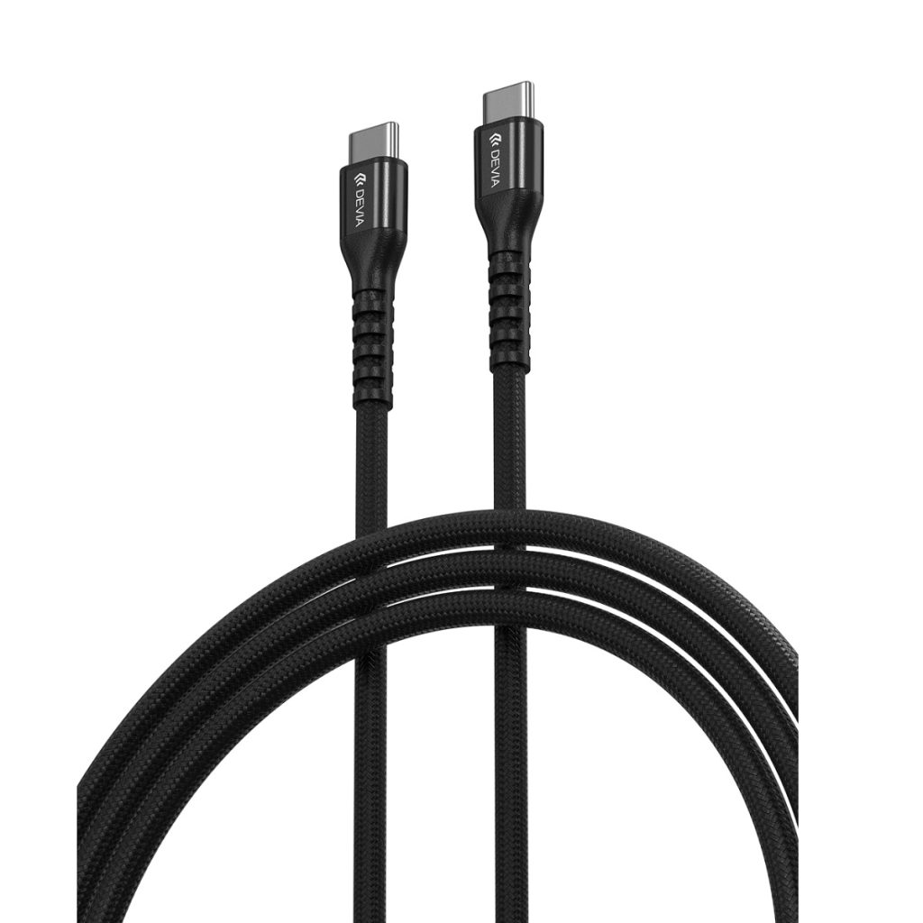 Devia kabel Gracious EC318 PD USB-C - USB-C 1,5 m 60W 3A czarny