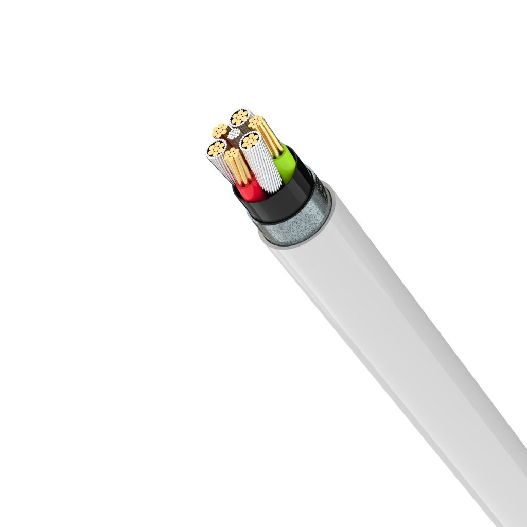 Devia kabel Smart EC042 PD USB-C - USB-C 1,0 m 60W 3A biały - obrazek 2