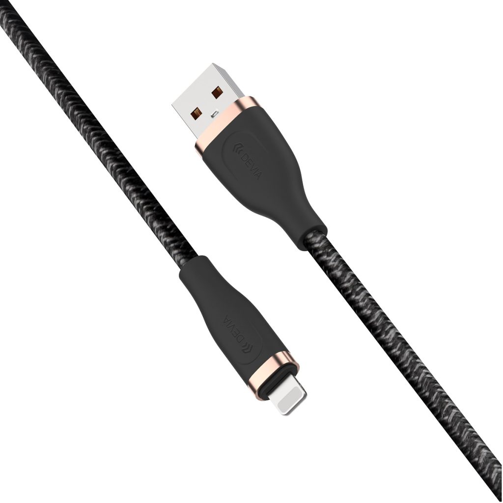 Devia kabel Star EC417 USB - Lightning 1,5 m 2,4A czarny - obrazek 2