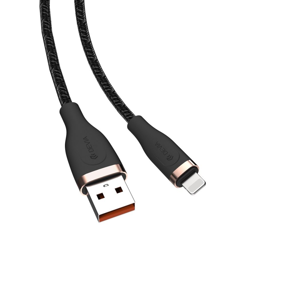 Devia kabel Star EC417 USB - Lightning 1,5 m 2,4A czarny - obrazek 3