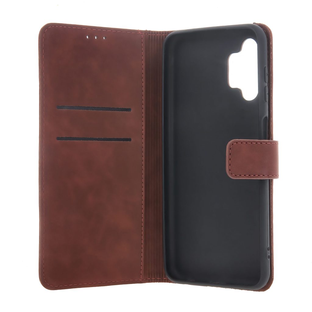 Etui Smart Velvet do iPhone 15 Plus 6,7" brązowe - obrazek 5