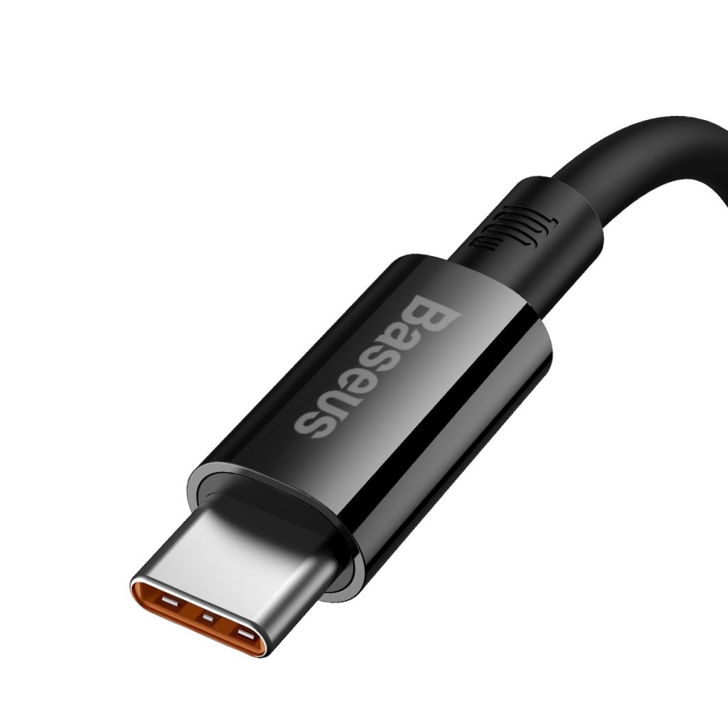 Baseus kabel Superior USB - USB-C 1,0m czarny 100W - obrazek 3