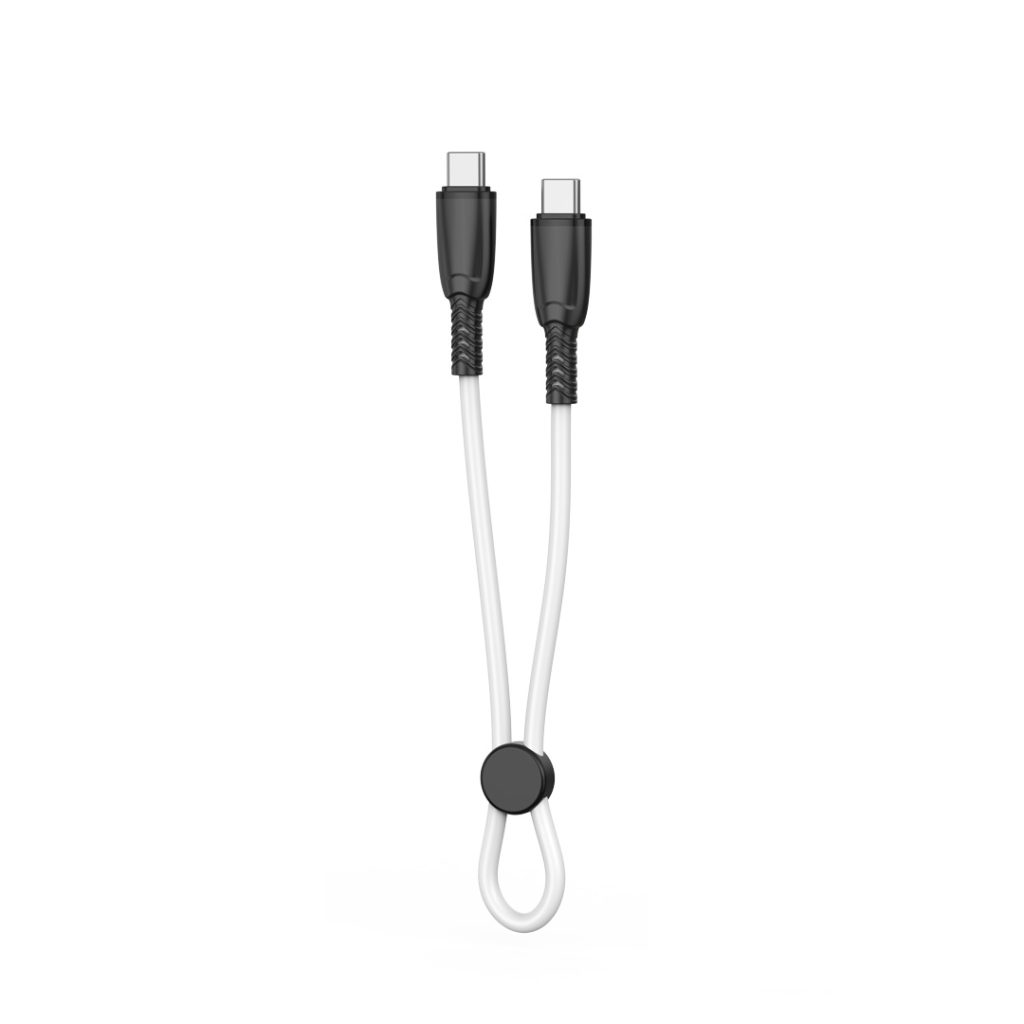 XO kabel NB-Q248B PD USB-C - USB-C 0,25m 60W biały